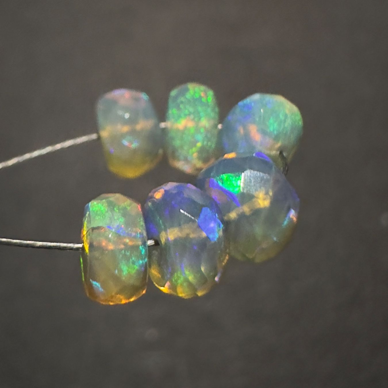 Pietre preziose: 2.75 ct - Natural Ethiopian Opal Beads - 6 Pcs – Nuovo (secondo la descrizione) da Zürich venduto da Yoohooz 7