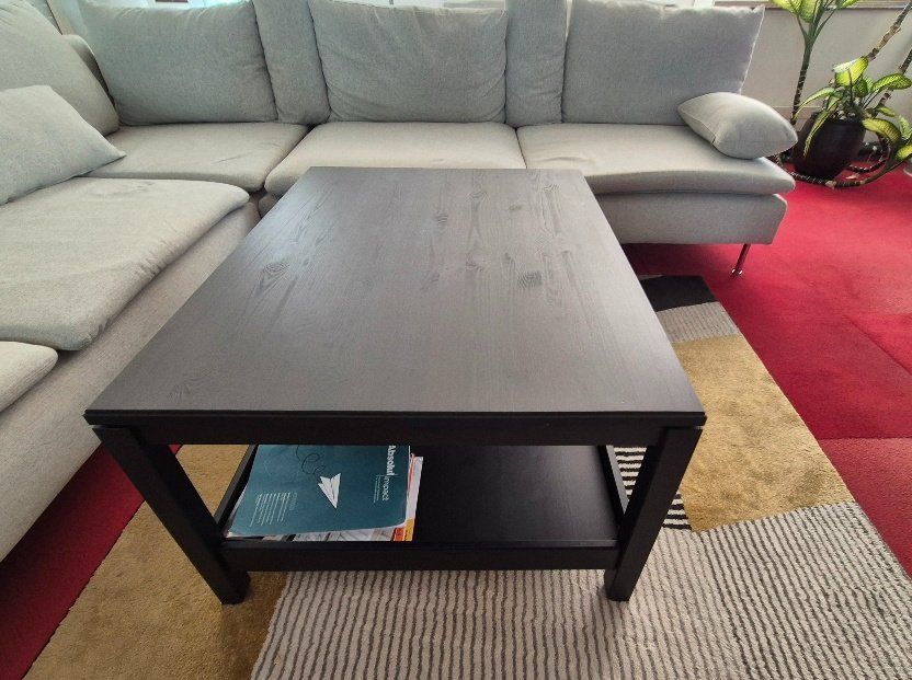 Tische: Schwarzer Loungetisch 100x75x48cm – Gebraucht aus Feusisberg von Whitefir 3