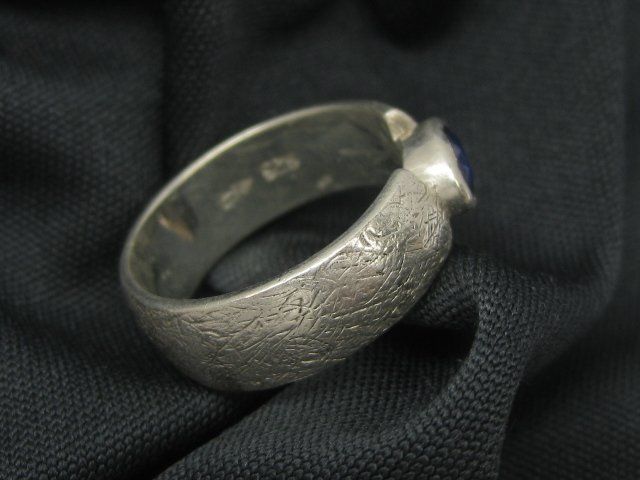 Ringe: Ring Silber 925 + MP blauer Spinell synthetisch Gr. 53 – Gebraucht aus Ermatingen von Decovin 4