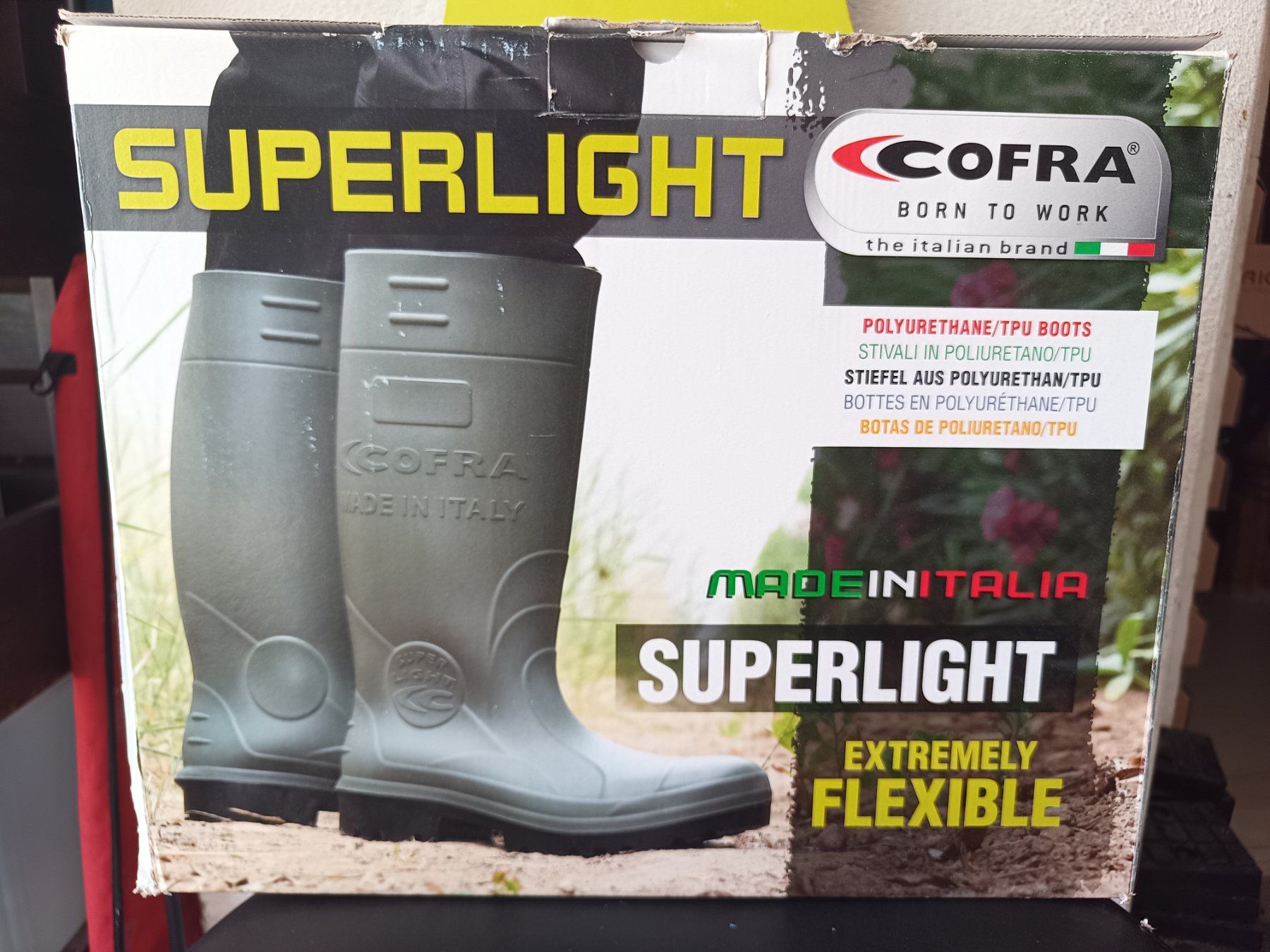 Scarpe da uomo: Gummistiefel S4 CI SRC weiss 47 – Nuovo e nell'imballaggio originale da Oberegg venduto da 19franzi94 3