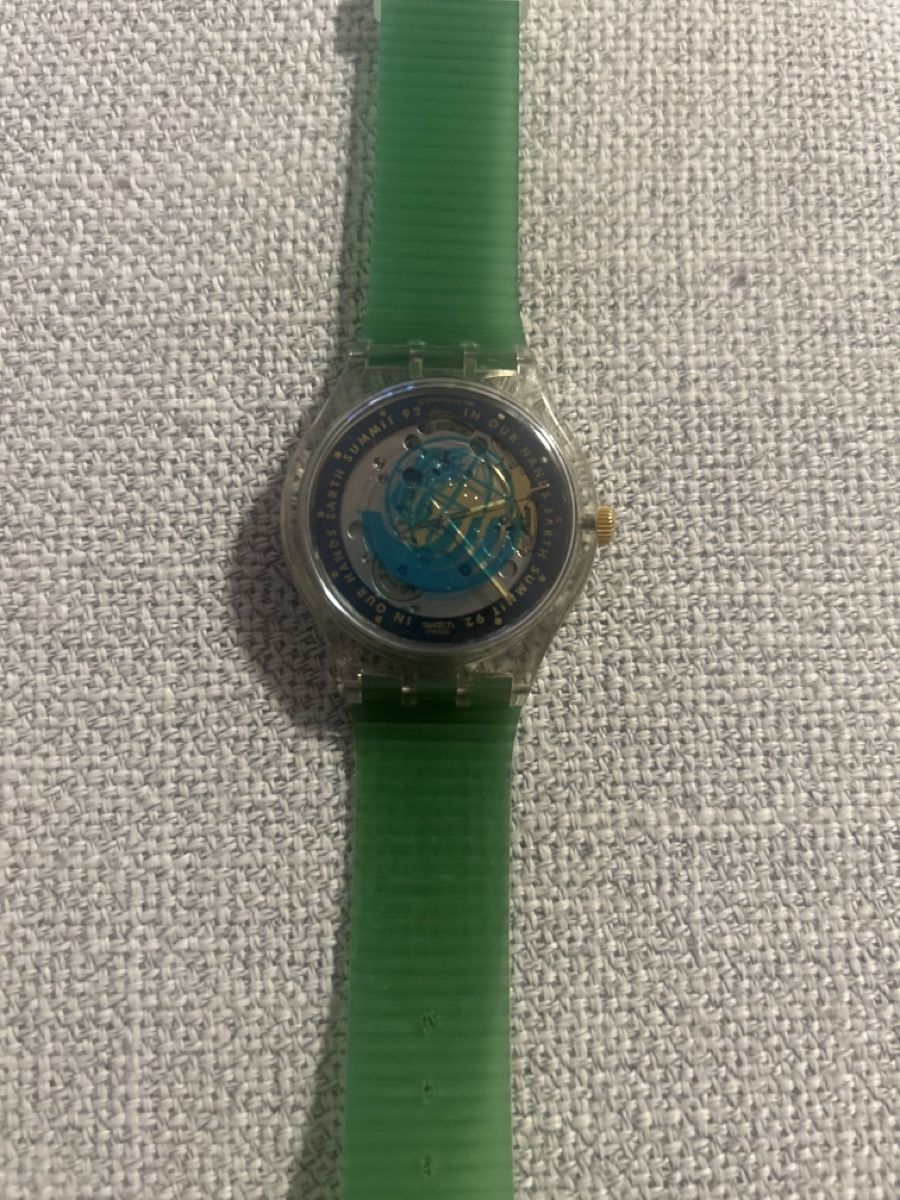 Swatch Orologi: Swatch Automatic 1992 Earth Summit – Usato da Oftringen venduto da Michaels011