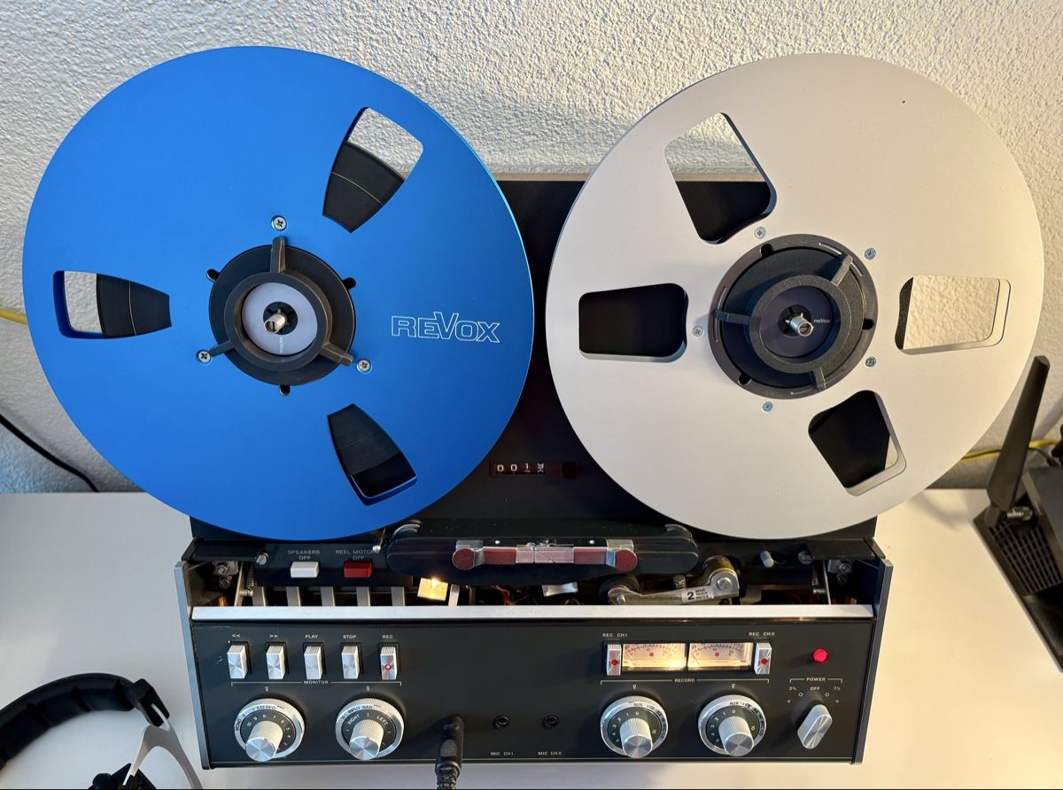 Revox Apparecchi a nastro: Spulentonbandgerät Revox A 77 MK lV – Usato da Schaffhausen venduto da Transistor 1