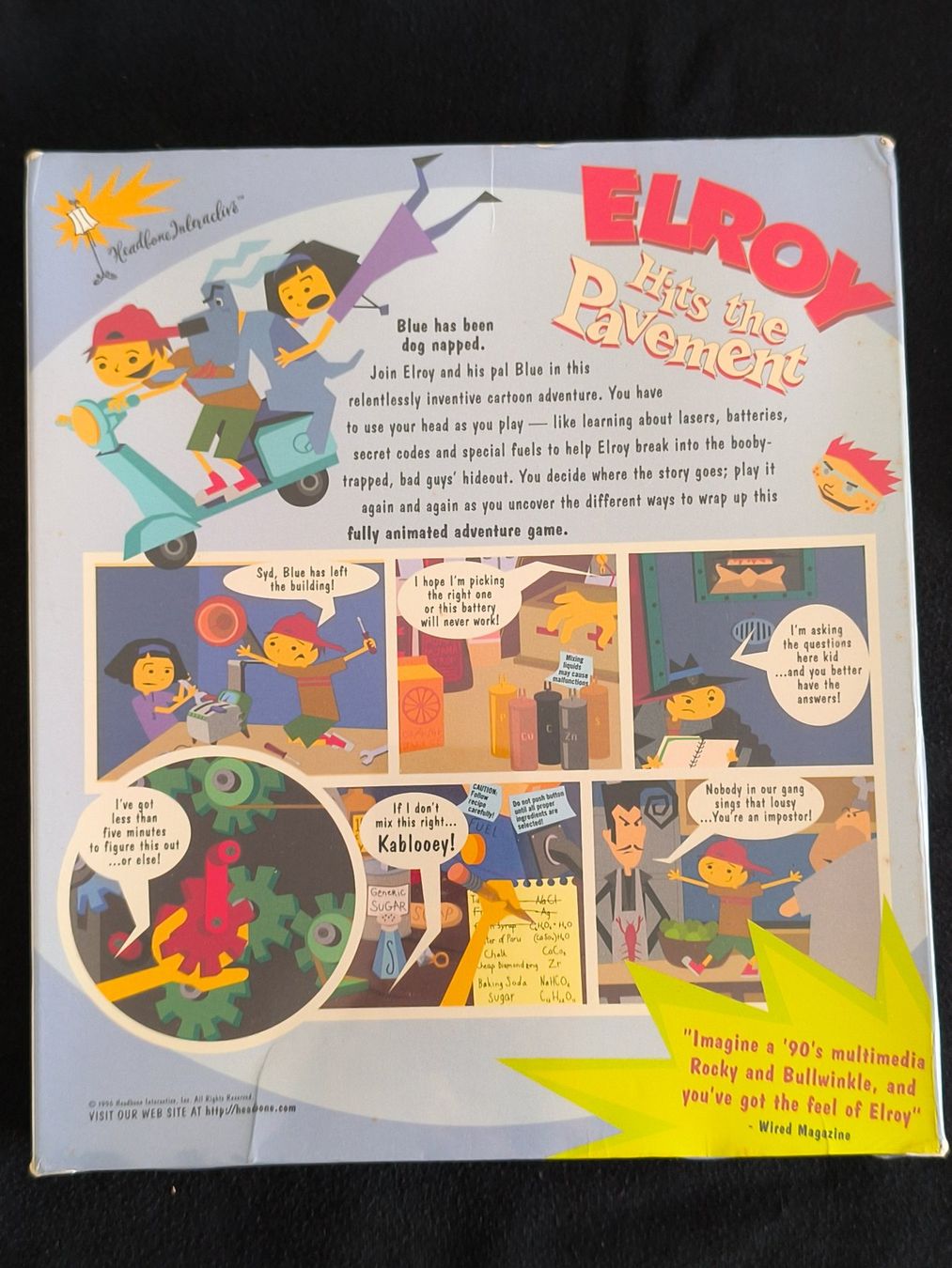 Giochi: Elroy Hits The Pavement Windows 98, 1996 PC Game Sealed – Nuovo e nell'imballaggio originale da Schüpfen venduto da RetroSteelix 1