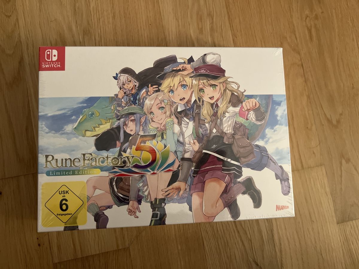 Giochi: Rune Factory 5 Limited Edition sealed – Nuovo e nell'imballaggio originale da Olten venduto da Pandastisch