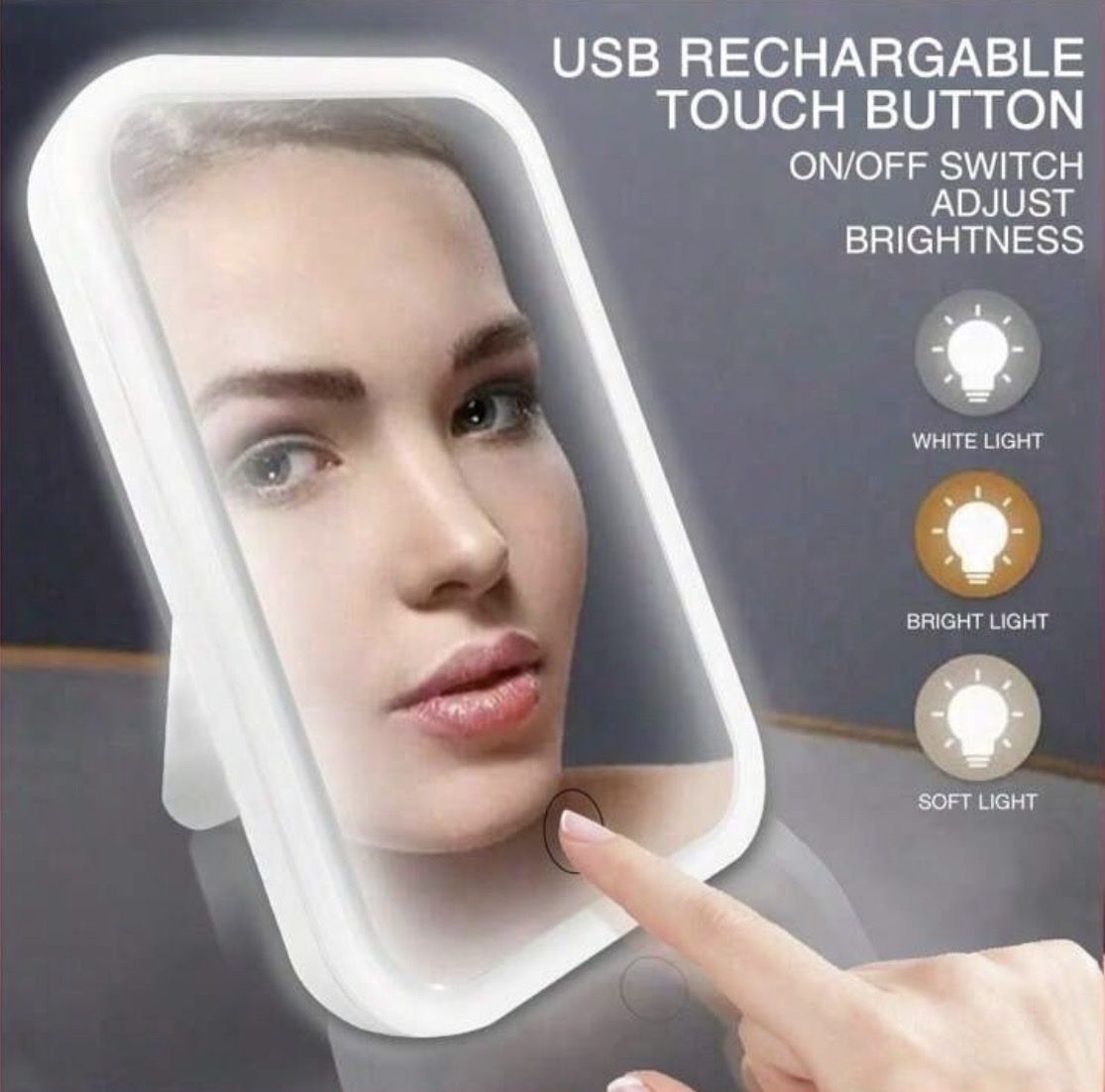Specchi: LED Schminkspiegel mit Touchfunktion und USB – Nuovo e nell'imballaggio originale da Emmenbrücke venduto da ShopDirect