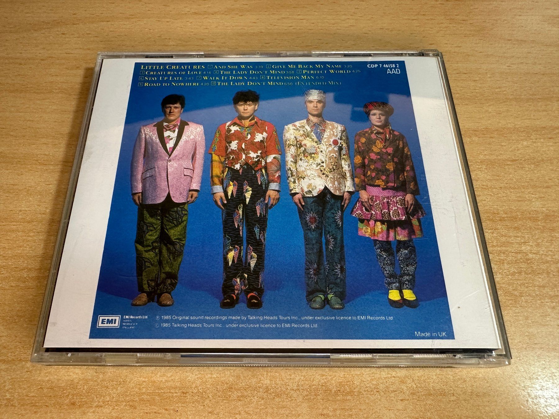 CD: G5 Talking Heads – Little Creatures – Usato da Rikon im Tösstal venduto da Alpenmutz 1