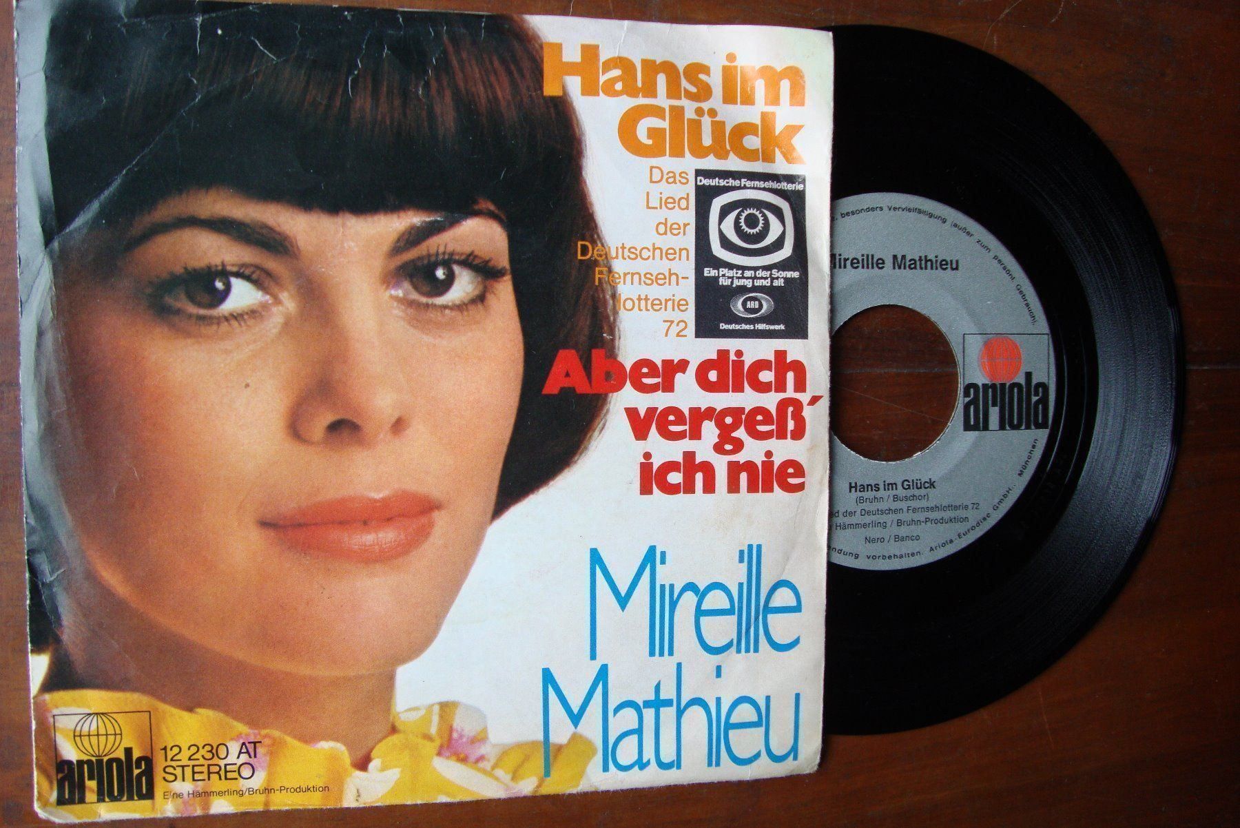 Dischi in vinile: MIREILLE MATHIEU - HANS IM GLÜCK – Usato da Bern venduto da Uli_10_11