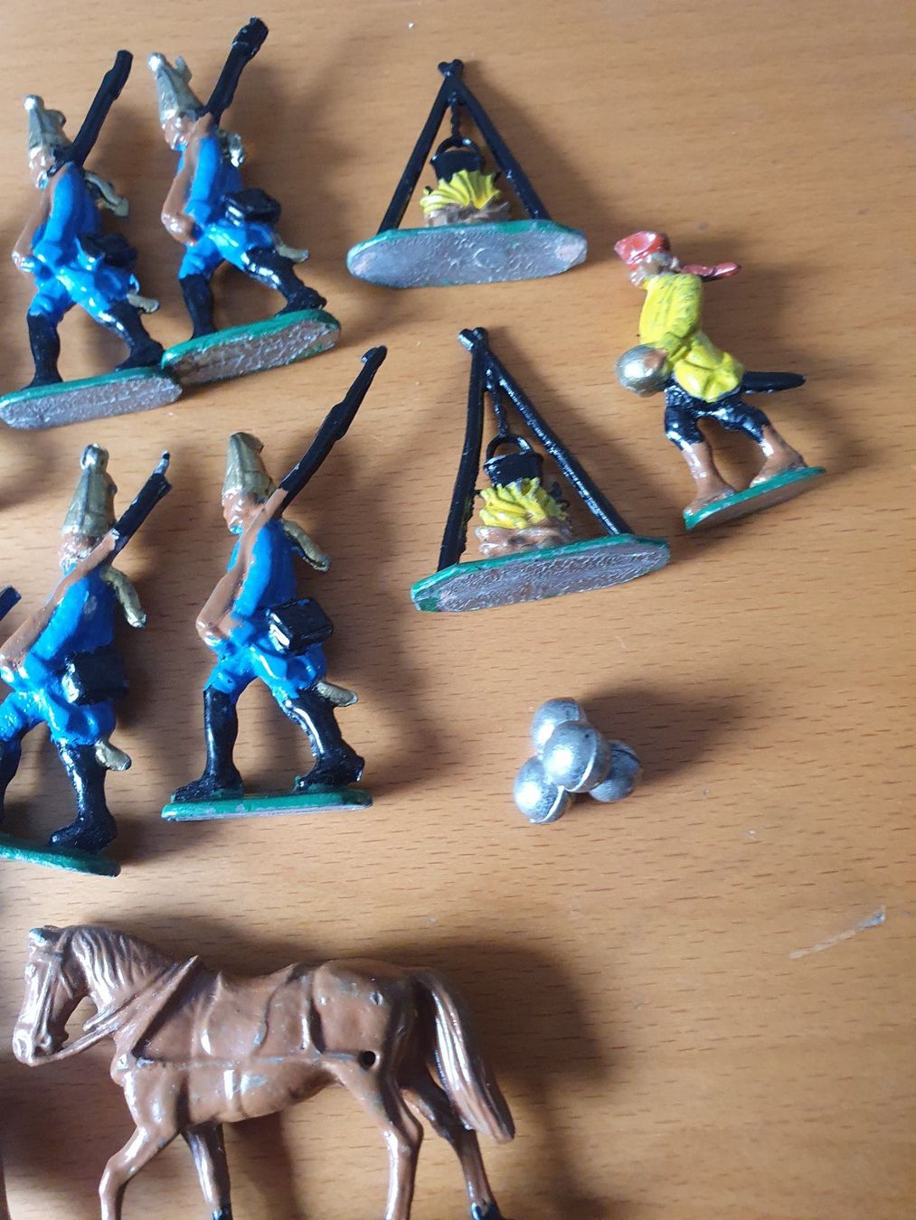 Statuette: Antike Bleisoldaten, Konvolut, Figuren, Pferde, Top! – Usato da Basel venduto da M2 3