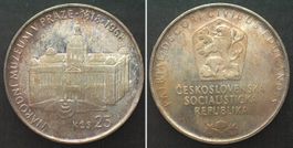 TSCHECHOSLOWAKEI 25 Korun 1968 NATIONALMUSEUM PRAG PP