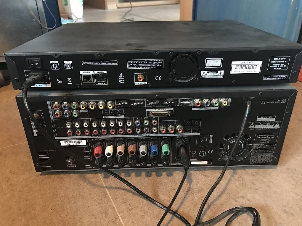 Ricevitori: Harman Kardon AVR 360  mit DVD Player BDT 20 – Usato da Jeuss venduto da Danielwiedmer 1
