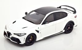 Alfa Romeo Giulia GTAM 2021 weiss met. / schwarz        1:18