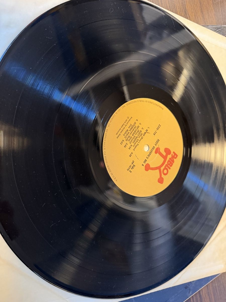Schallplatten: Dizzy Gillespie's Big 4, Vinyl Pablo records – Gebraucht aus BADEN von Sprinz 2