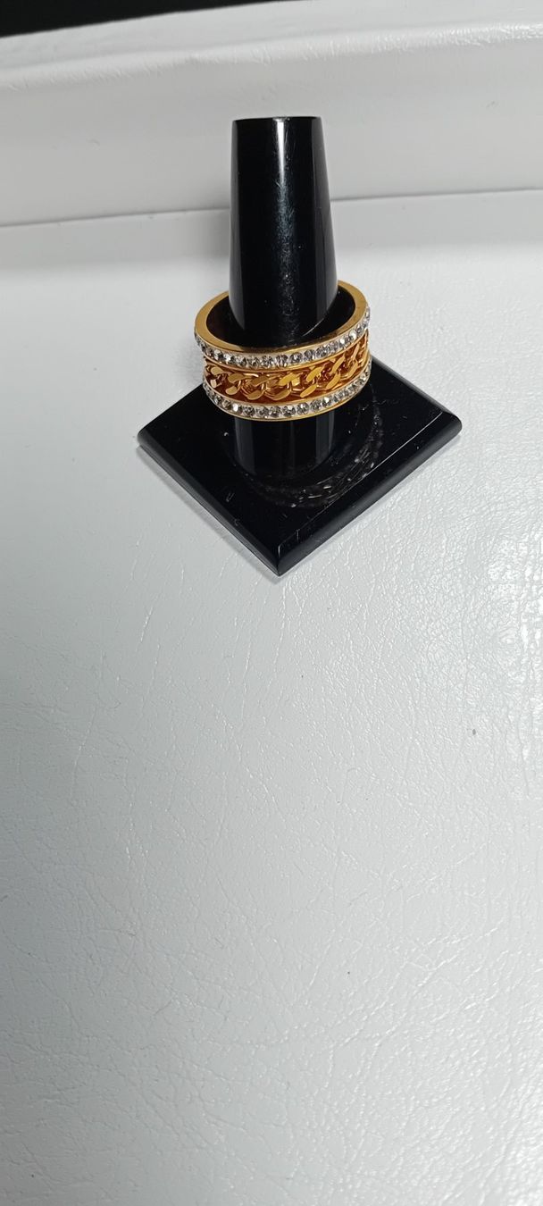Ringe: ring edelsthal vergoldet,,,glanzig – Neu (gemäss Beschreibung) aus Basel von bij_5hqd 3