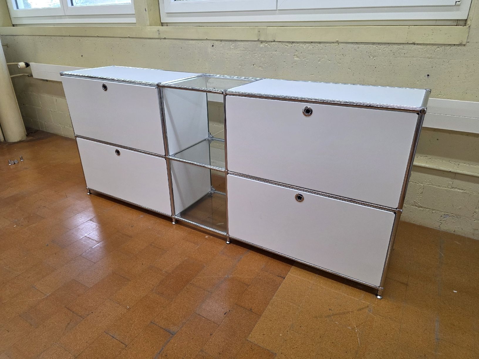 Flexcube Scaffali: Designer Regal Flexcube ähnlich wie USM Haller – Usato da Lichtensteig venduto da Polsterwerk