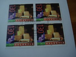 SChweizer Produkte mit Tradition 2004, FDC Satz + 4erblock