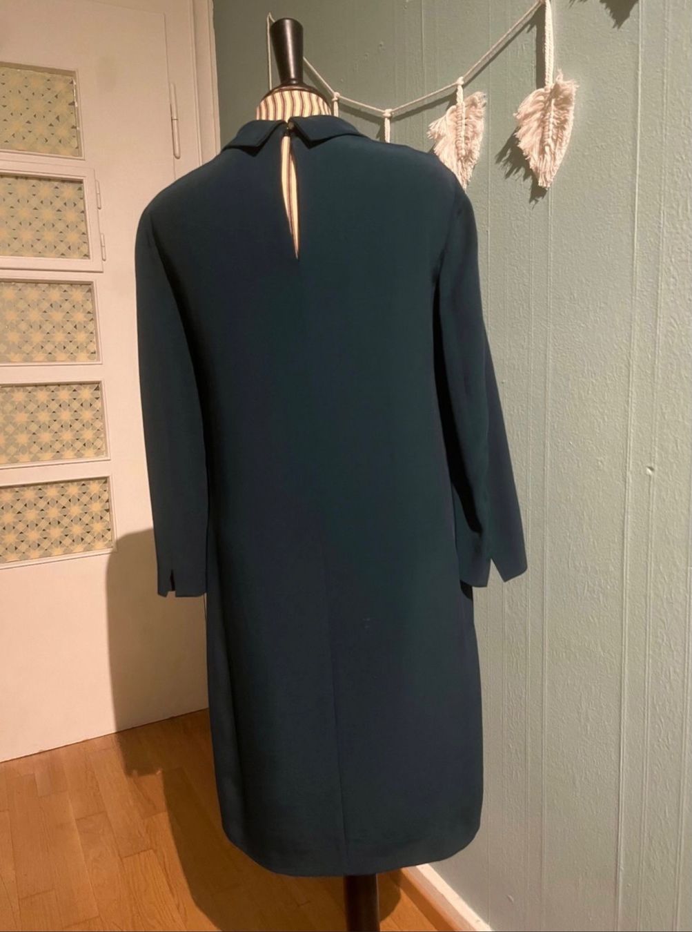 Massimo Dutti Kleider: Massimo Dutti - Kleid in petrol, Gr. 36 – Gebraucht aus Hittnau von Noppi 3