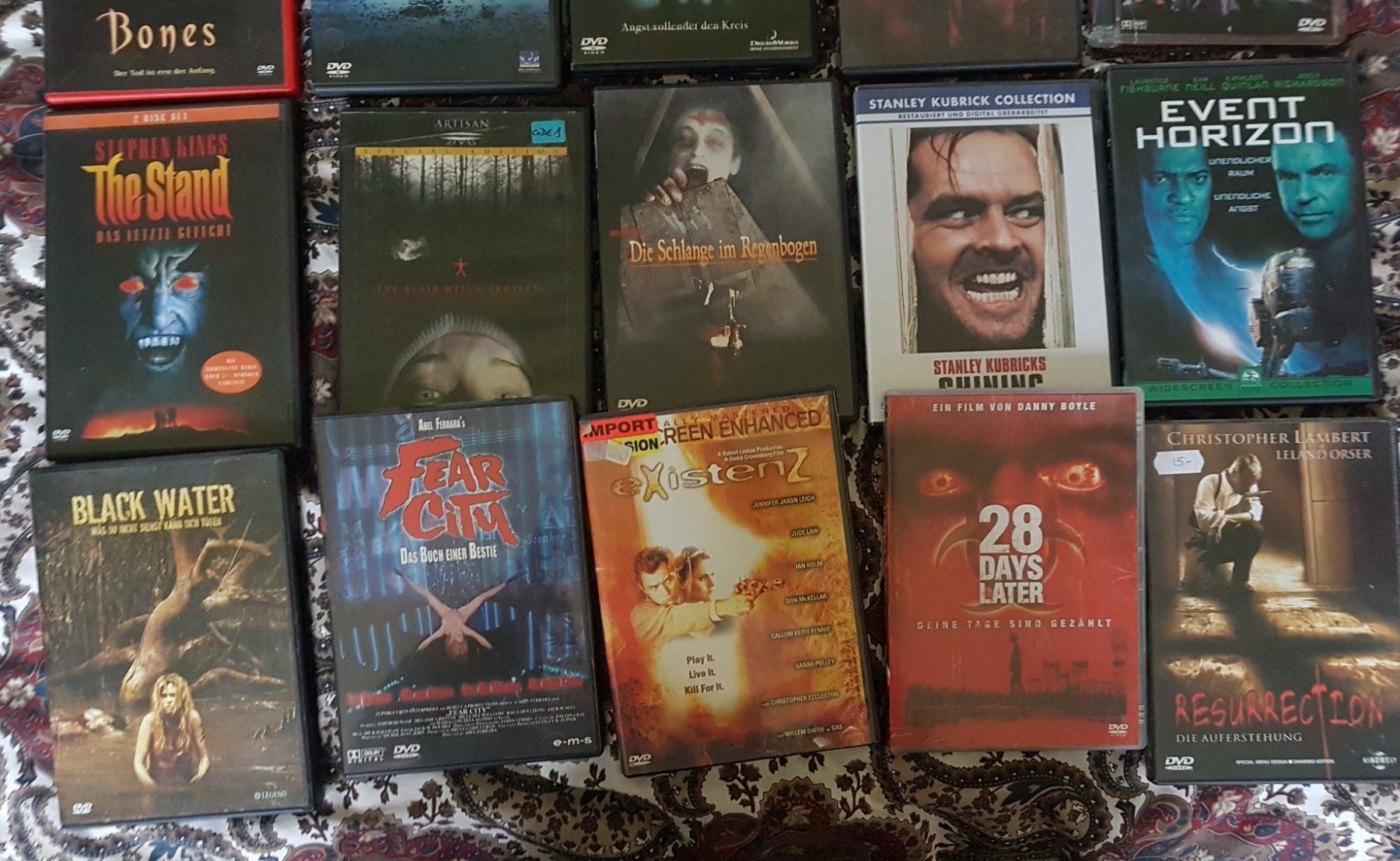 Alle DVDs: 20 DVD / Horror – Gebraucht aus Oberengstringen von Asteroid56 1