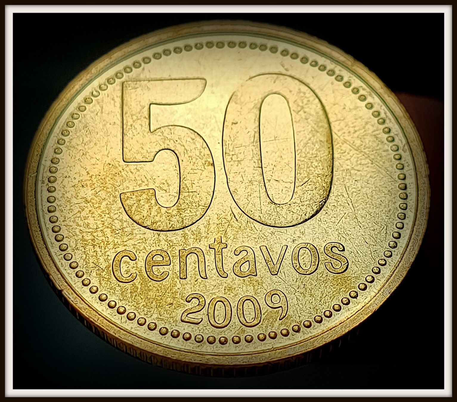 Alle Münzen: ARGENTINIEN 50 CENTAVOS 2009 – Gebraucht aus Winterthur von Creso70 1