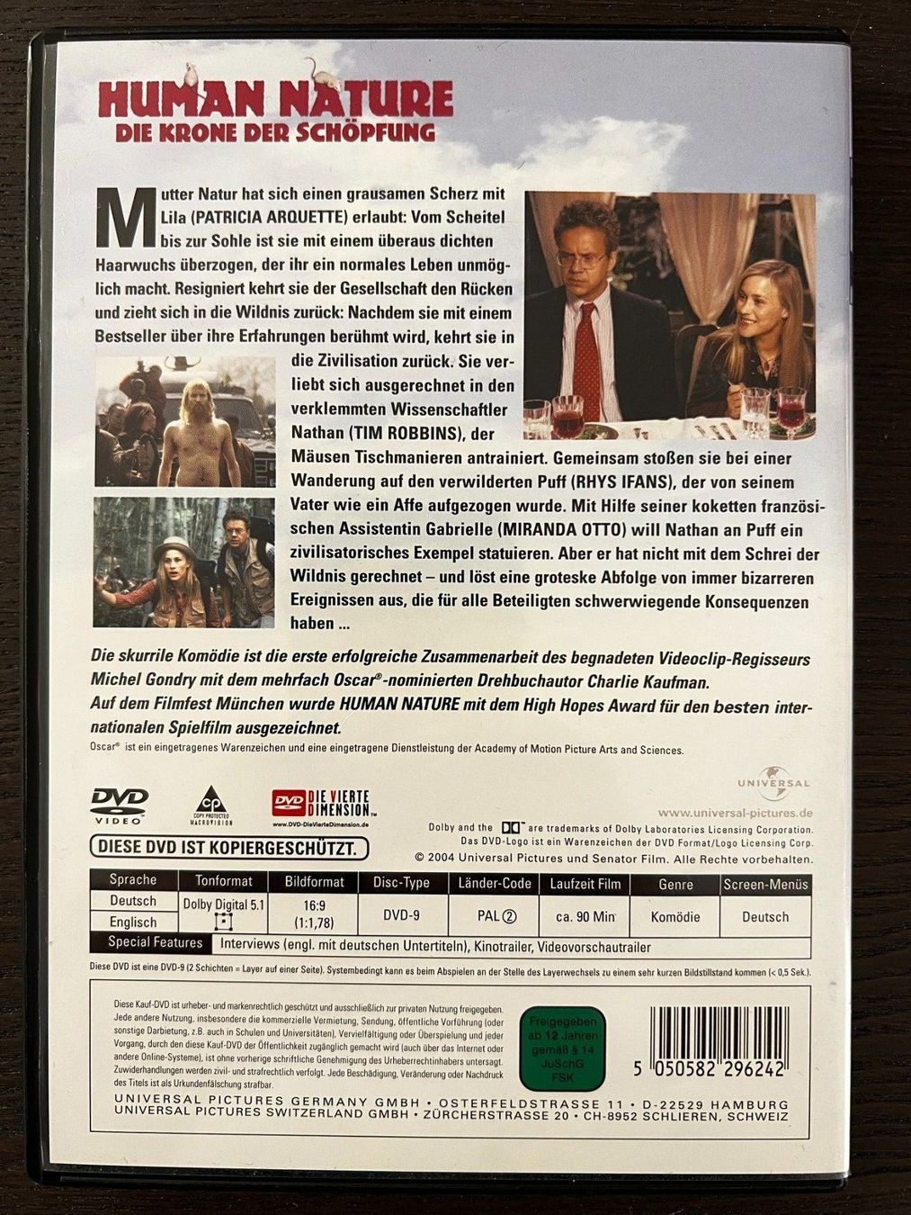 Tutti i DVDs: Human Nature – Usato da Zürich venduto da FilmFreunde 1