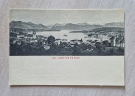 alte AK Luzern, Dampfschiff