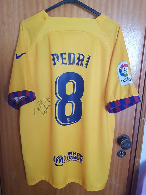 FC Barcelona Trikot 25/26 | Heimtrikot Mit PEDRI Nr. 8 | Offizielle Replik Für Erwachsene
