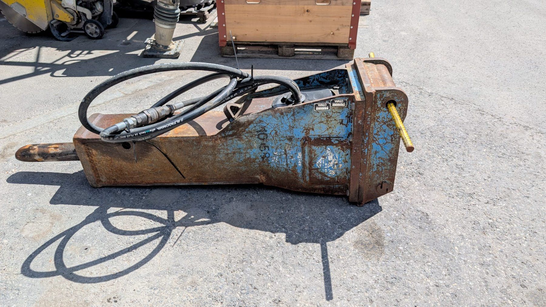 Alle Maschinen: Abbauhammer Krupp HM 580 V – Gebraucht aus Wimmis von Walowimmis 3
