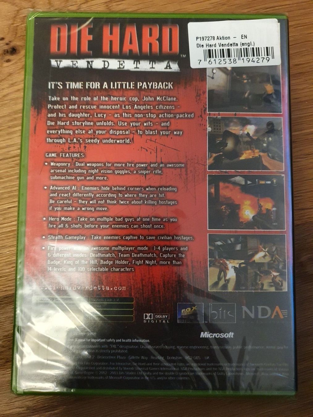 Microsoft Giochi: Xbox Spiel - Die Hard Vendetta – Nuovo e nell'imballaggio originale da Münsingen venduto da Heroism2010 1