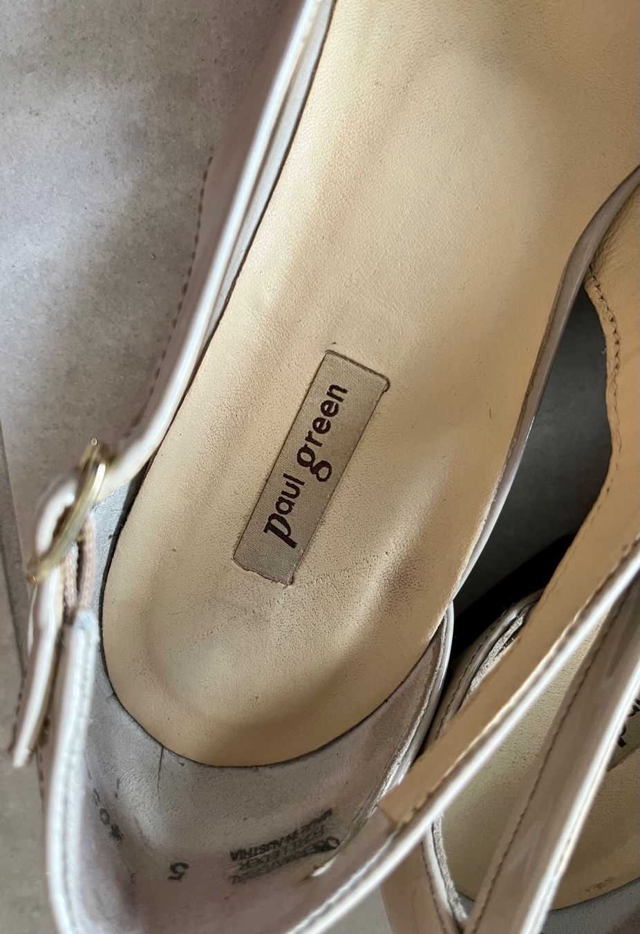 Paul Green Scarpe da donna: Paul Green Soflack Greige Grösse 5 – Usato da Zürich venduto da asocaciu 5