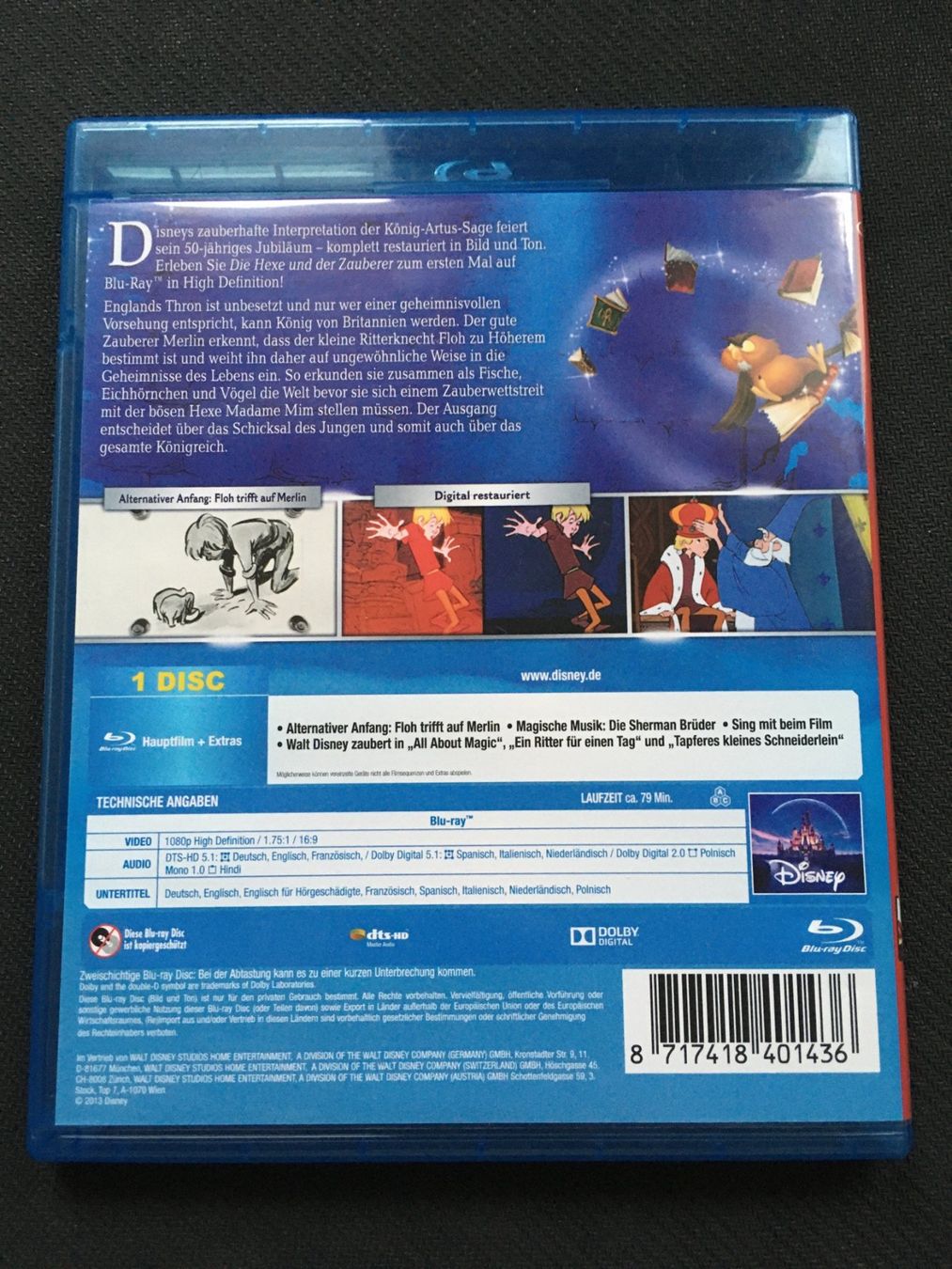 Tutti i DVDs: Die Hexe und der Zauberer [Blu-ray] – Usato da St.Gallen venduto da MedienJoe 1