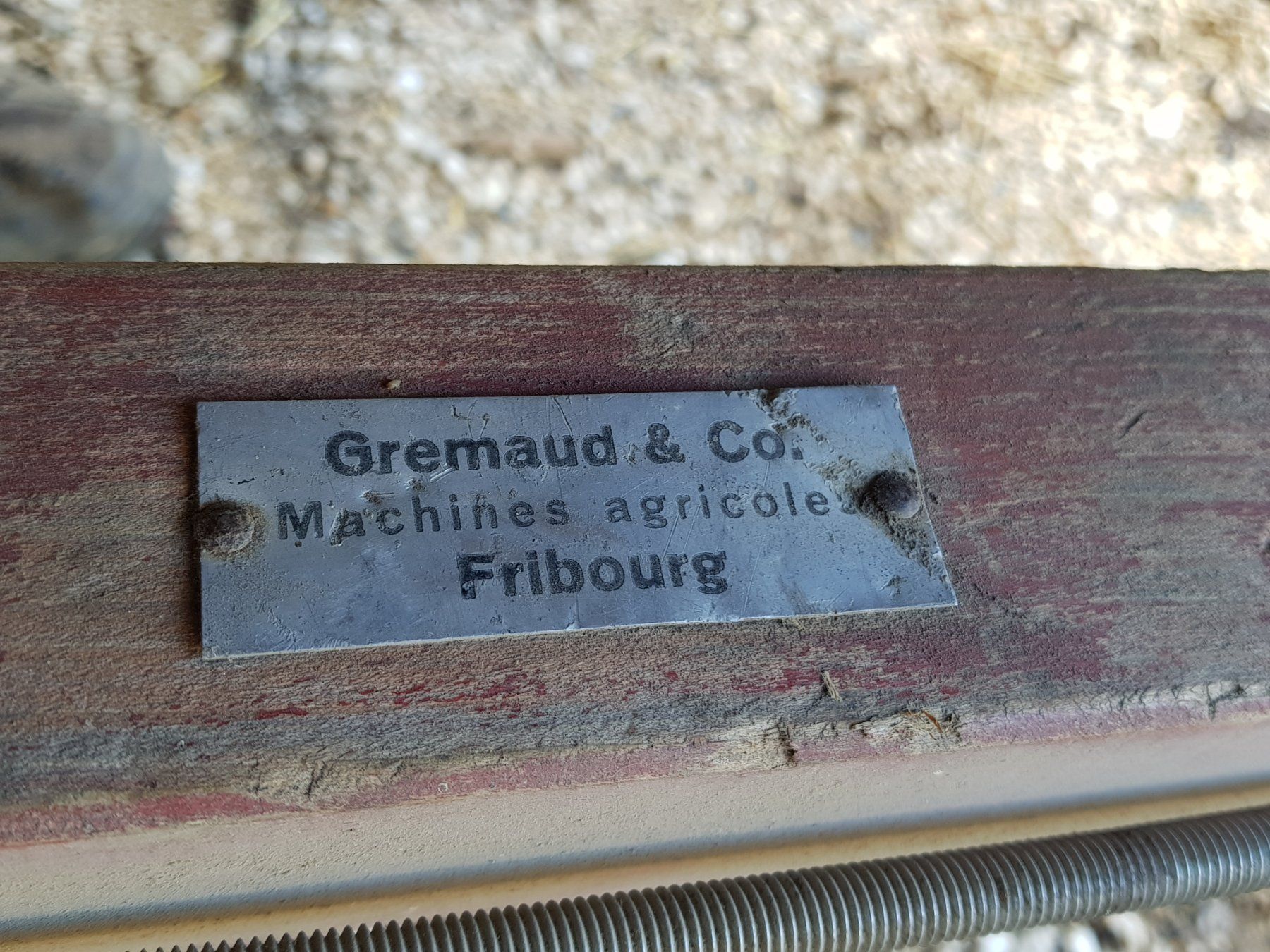 Alle Maschinen: alte Sähmaschine – Gebraucht aus Montagne de Courtelary von SchildiOlga 7