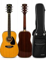 Guitare acoustique Ibanez avec étui de transport Gewa