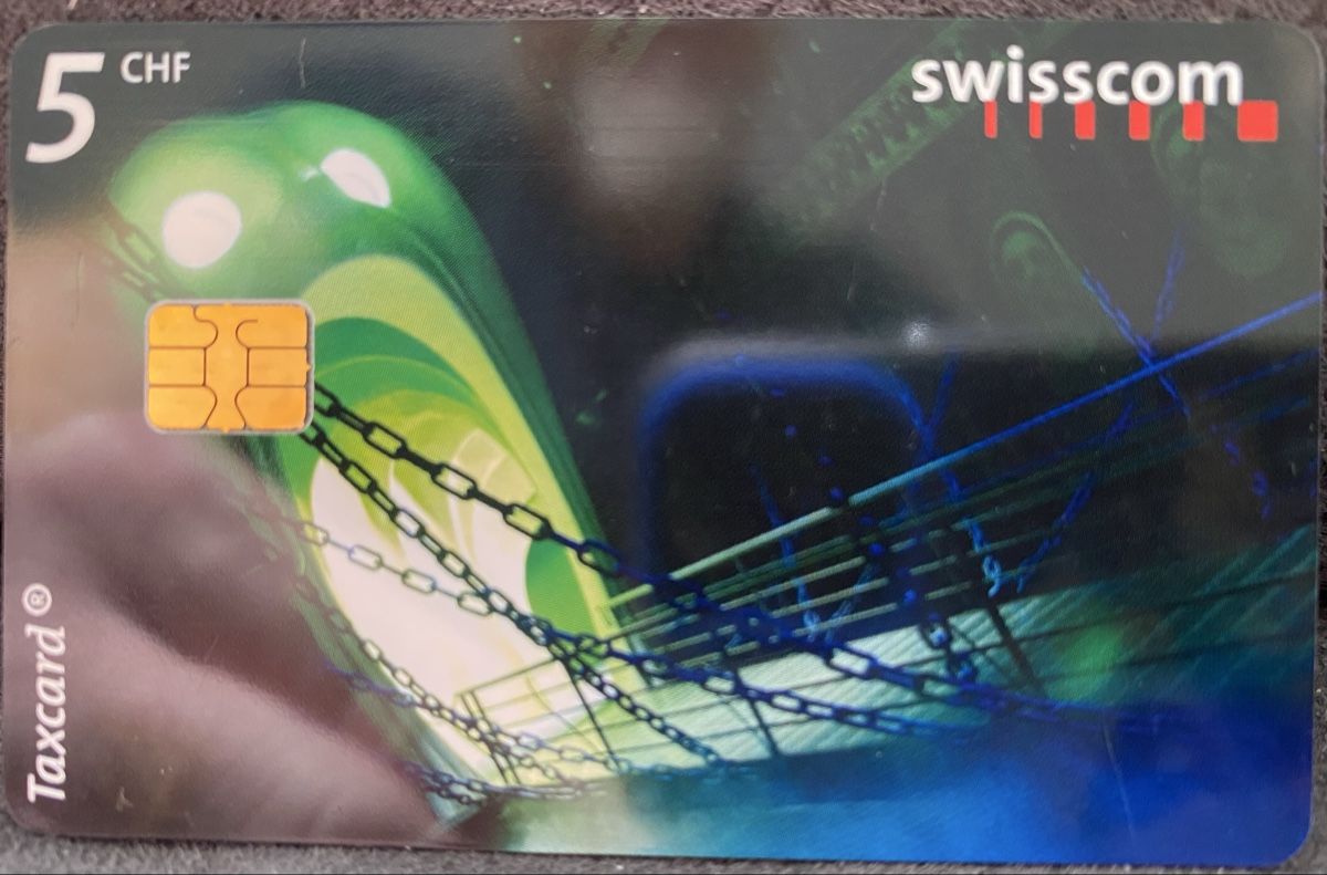 Schede telefoniche: Taxcard S2 – Usato da Lausanne venduto da babacard10