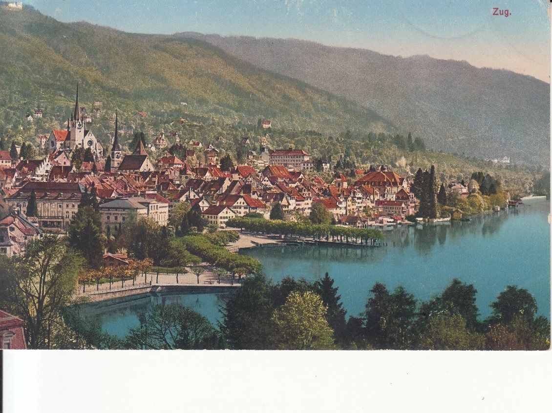 Ansichtskarten: Zug 1925 – Gebraucht aus Bürglen TG von StampGraf