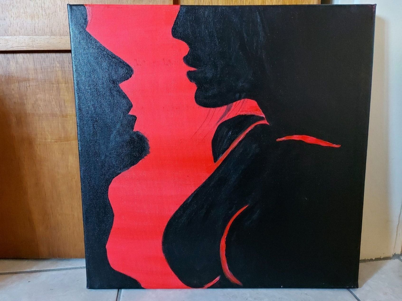 Dipinti: Arte moderna dipinto originale coppia – Nuovo e nell'imballaggio originale da Coldrerio venduto da Addicted2Art 2