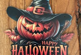 Happy Halloween - schönes Schild - 17 CM - neu!!!