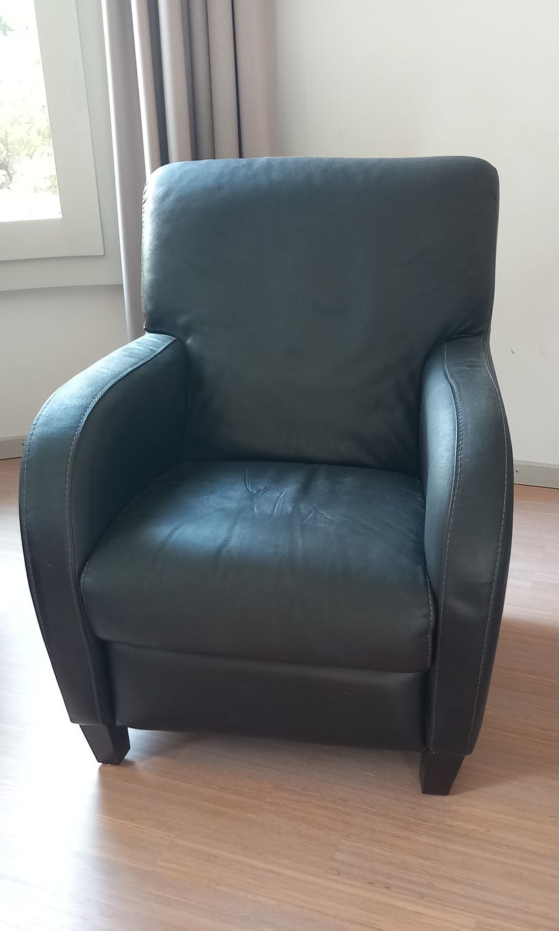 Fauteuils: Sessel Leder dunkelbraun  – D'occasion à Hombrechtikon par mennotje 1