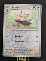 Herdier - Pokemon Reverse Holo Obsidian Flames