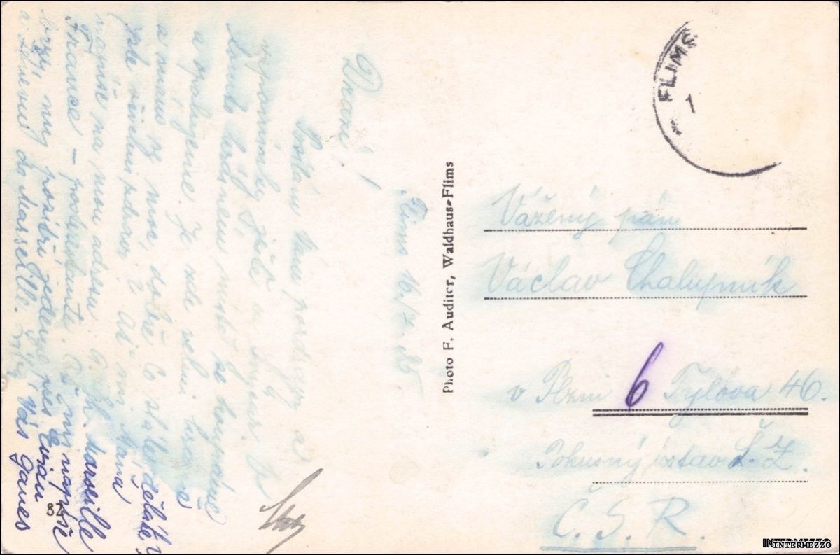 Cartoline postali: Flims GR // ca. 1930 Waldhäuser Signina – Usato da Basel venduto da intermezzo12 1