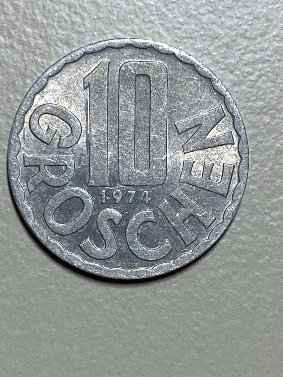 Tutti le monete: Autriche - 10 Groschen - 1974 – Usato da Payerne venduto da Mike1682 1