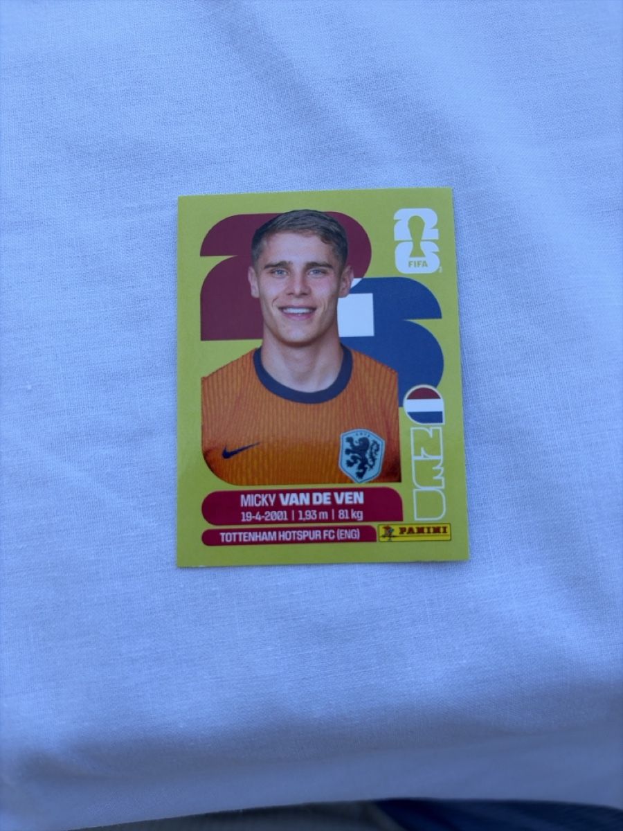 Panini Carte collezionabili: Micky Van De Ven – Nuovo (secondo la descrizione) da Dornach venduto da metallbau.ch