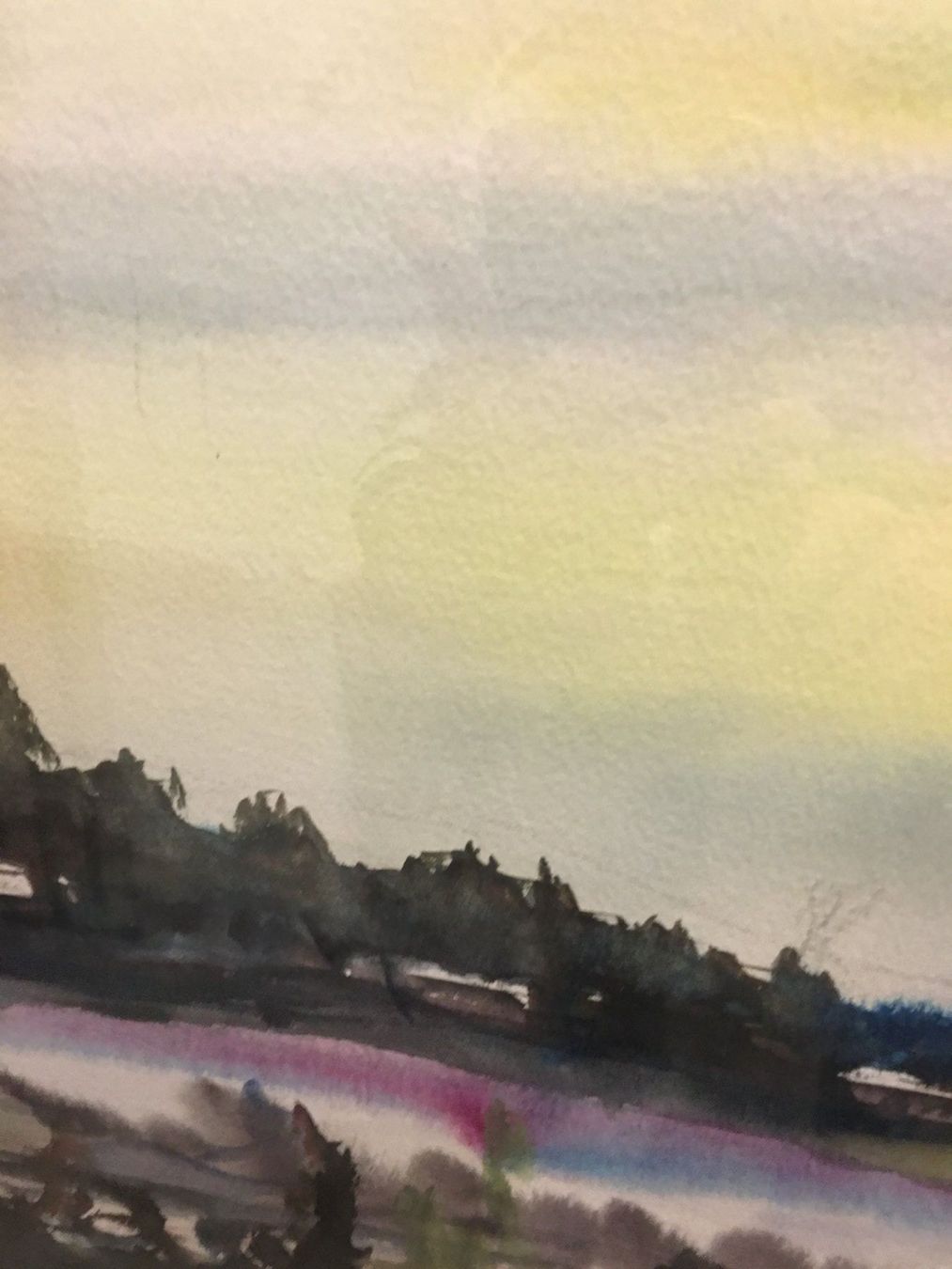 Gemälde: Bild Aquarelle von J. Schöpf – Gebraucht aus Zürich von Nofelet31 3