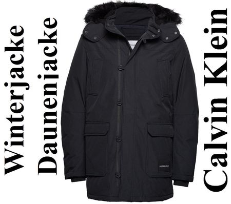 XL NEU Calvin Klein Winterjacke Daunenjacke Wintermantel TOP
