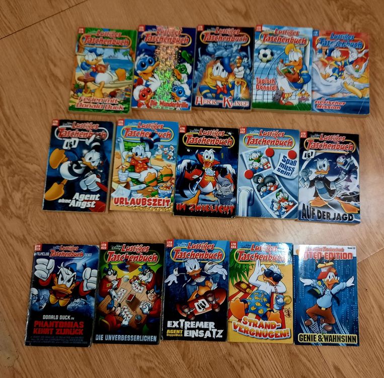 15 LTB Comics mit Geschichten von Donald Duck und Co (Gebraucht) in ...