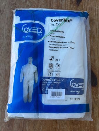 Schutzanzug Covertex Gr. L Kategorie 3 Typ 5/6