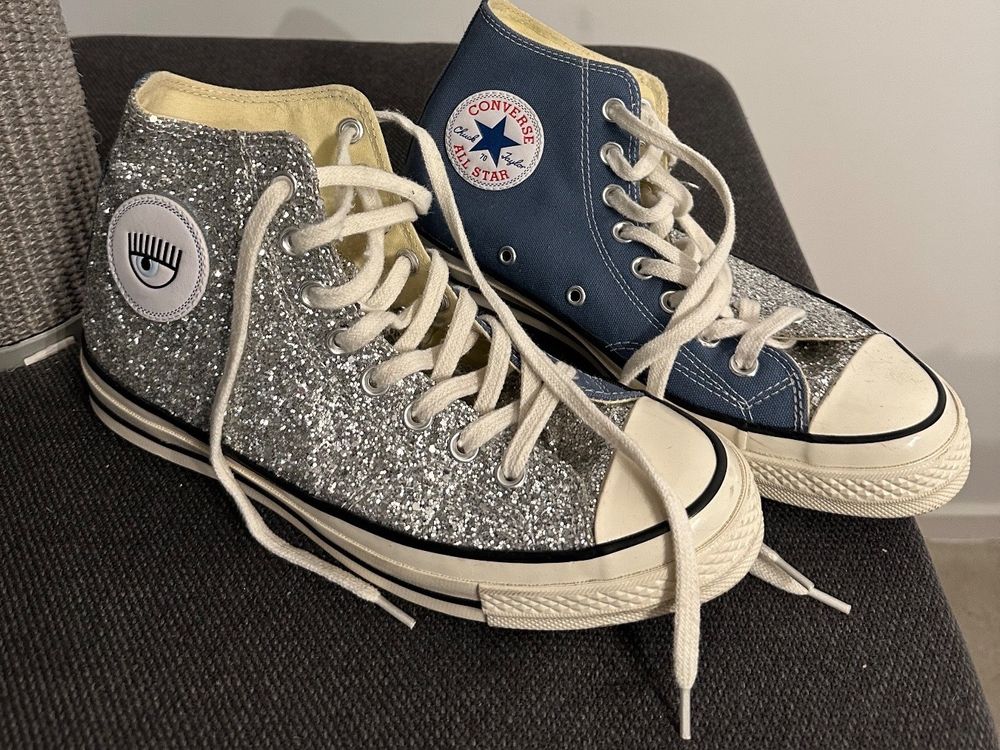 Converse chiara ferragni outlet argent