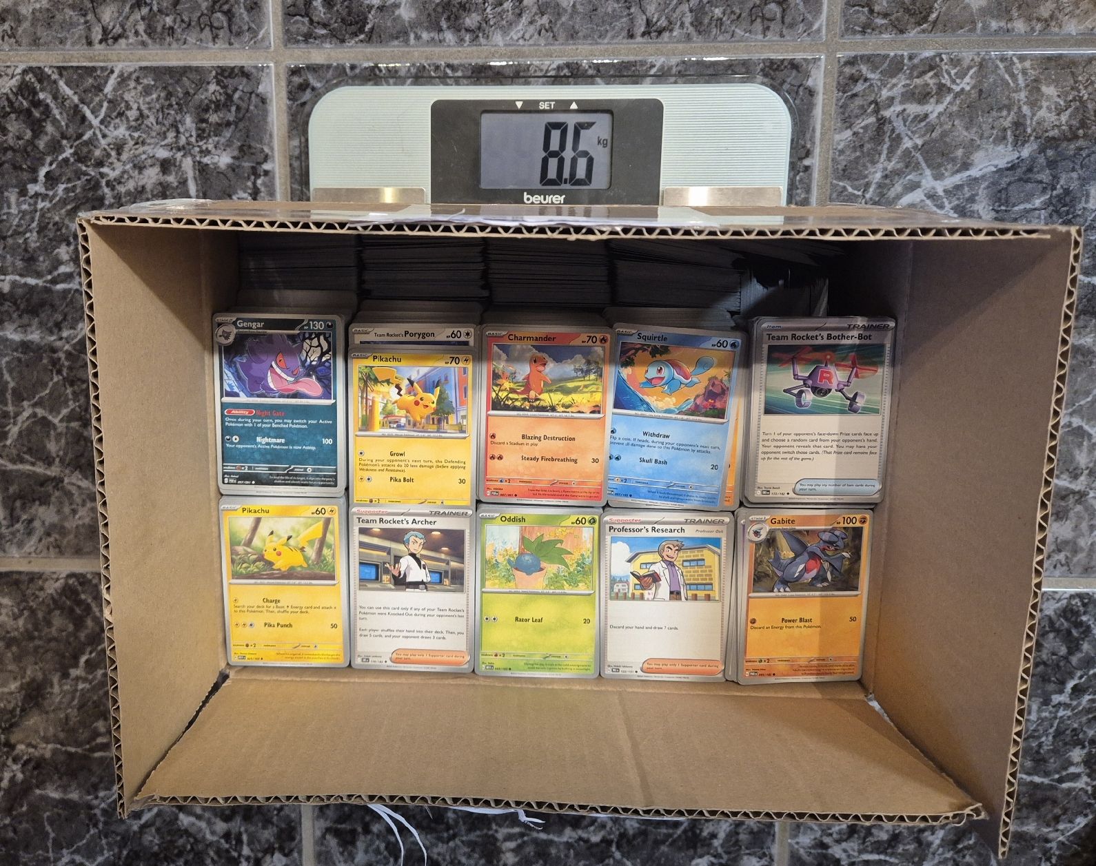 Pokémon Carte collezionabili: 8.5 Kg Pokemonbulk in englisch – Nuovo (secondo la descrizione) da Oberrieden venduto da ste_gsf8 1