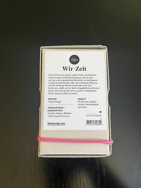Giochi: Wir-Zeit von fidea design – Usato da Allschwil venduto da Sebastian2019 1