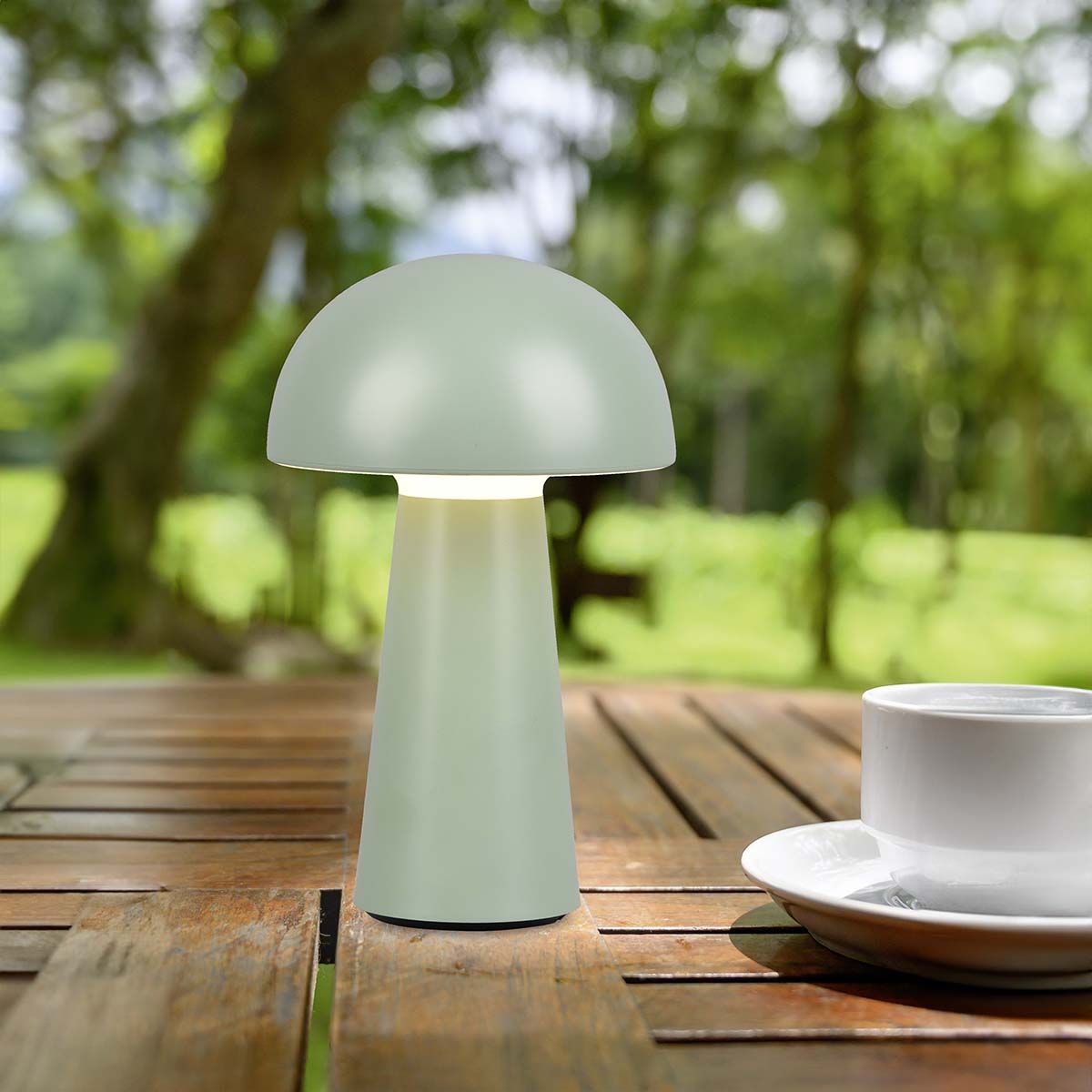 Lampade: LED Aussen Tischleuchte, 21 cm Höhe – Nuovo (secondo la descrizione) da Kreuzlingen venduto da Smart-Light