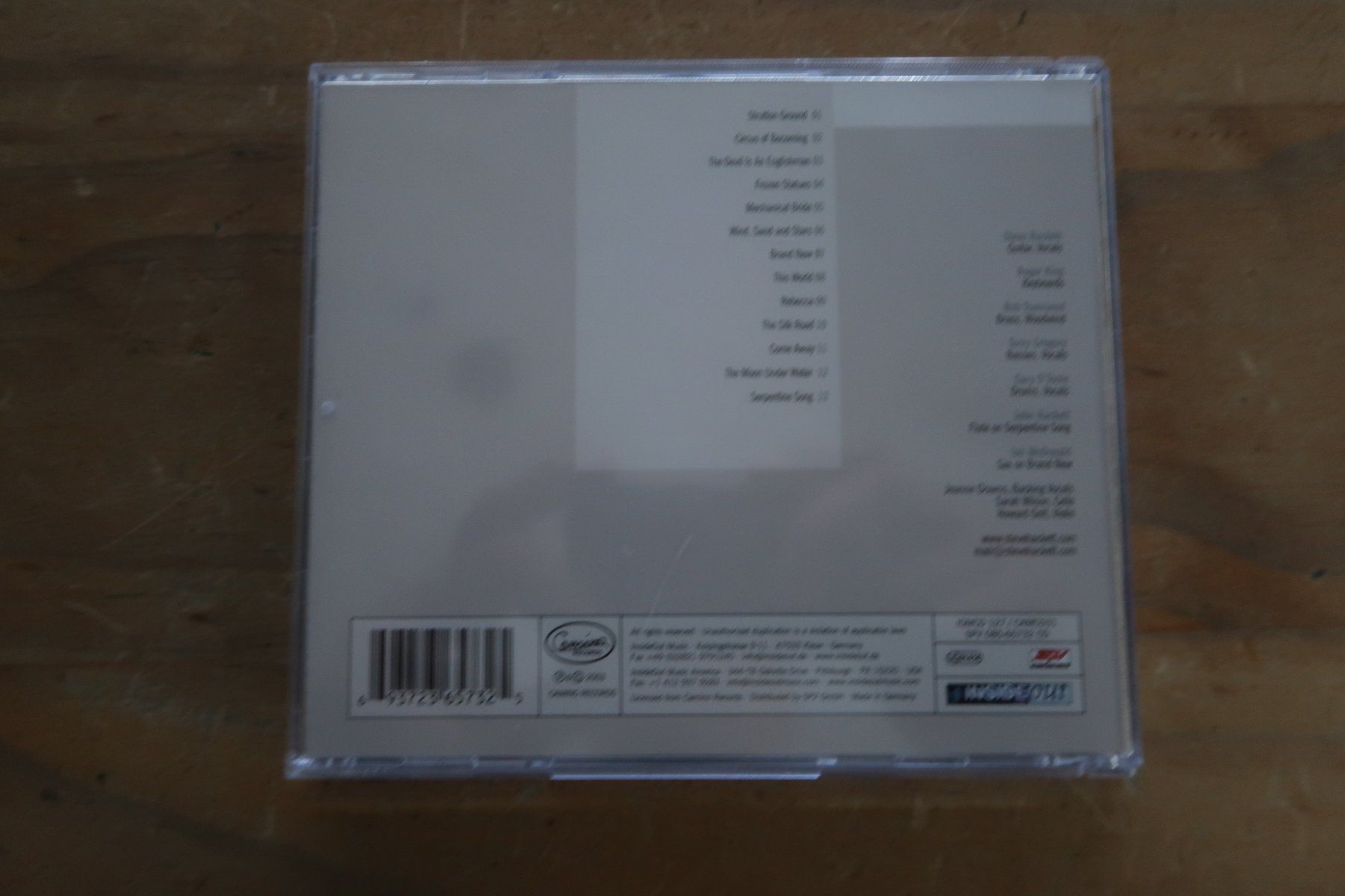 CDs: STEVE HACKETT - TO WATCH THE STORMS - EX- GENESIS - CD – Gebraucht aus Basel von Patiscat 1