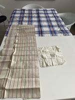 Konvolut vom alten Tischdecken, leinen Handtuch 